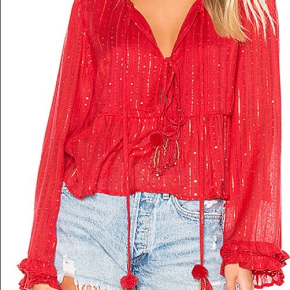 Sundress Neo Top in Roma Red